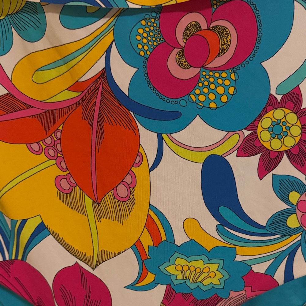 Trina Turk Fontaine Floral One Piece Swimsuit - Picture 2 of 8